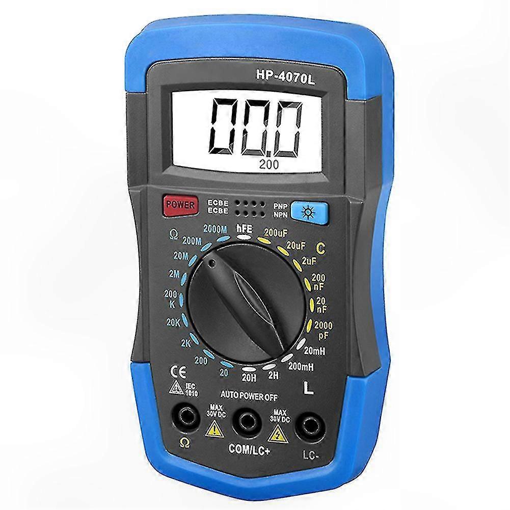 LCR Meter Inductance Capacitance Resistance Tester Ohm Multimeter Inductor Analyzer