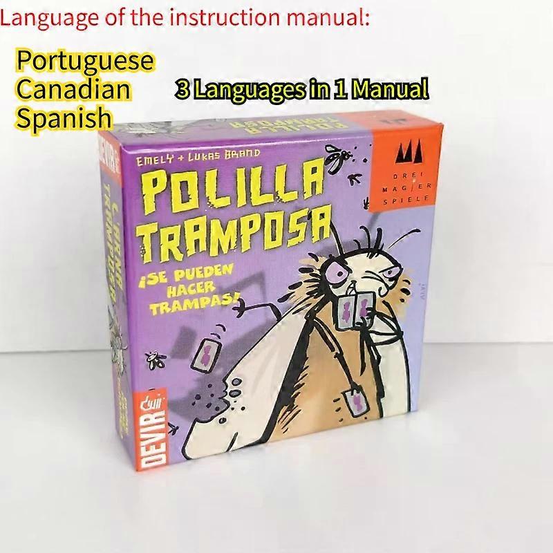 Royal Card Game Party Game Cheating Moth Board Deck - Family Bluffing Strategy with Poker Elements (2-6 Players Ages 8+)