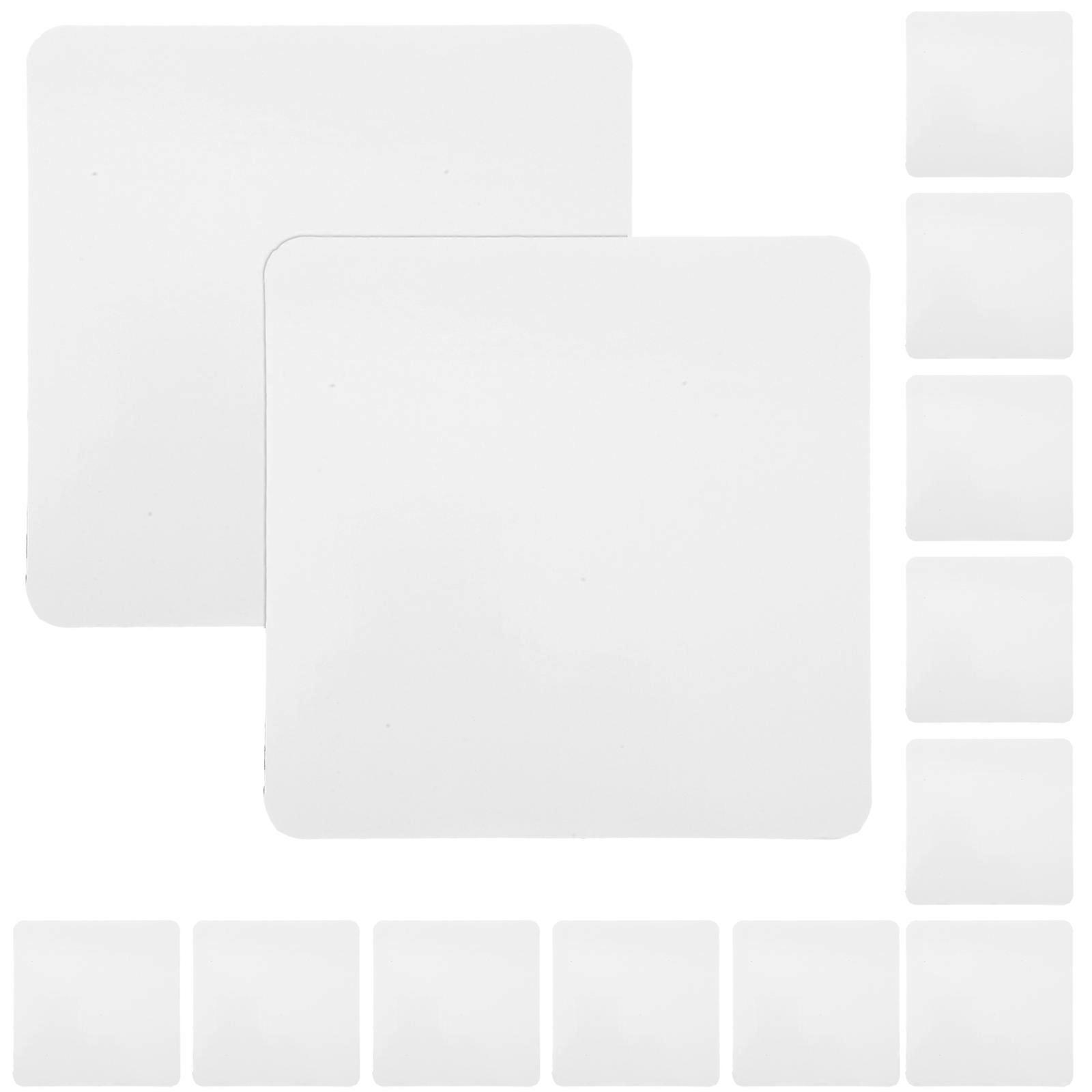 Square Cake Board Paper Base for Display 25Pcs Thickened White Pieces
