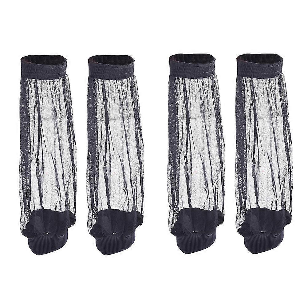 Foot Cover Pants for Bite 2Pairs Black