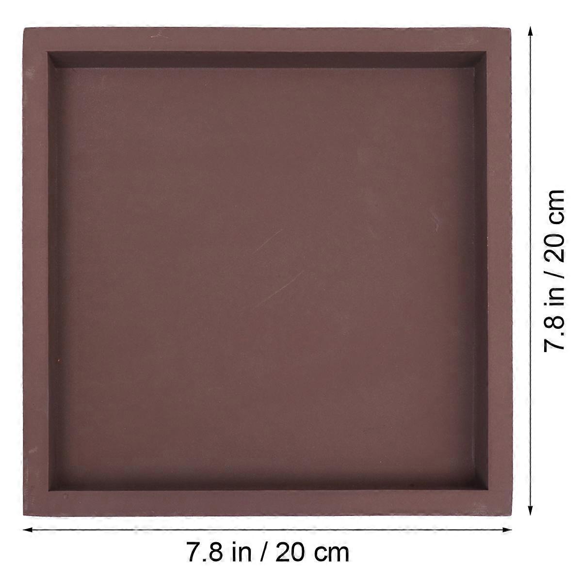 Potted Plate Thickened Plastic Square Plate for Flowerpot Support