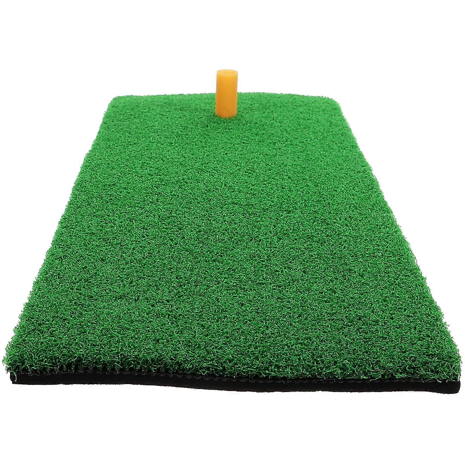 Golf Turf Mat Golf Practice Mat for Protection 1Set Durable Sbr Material
