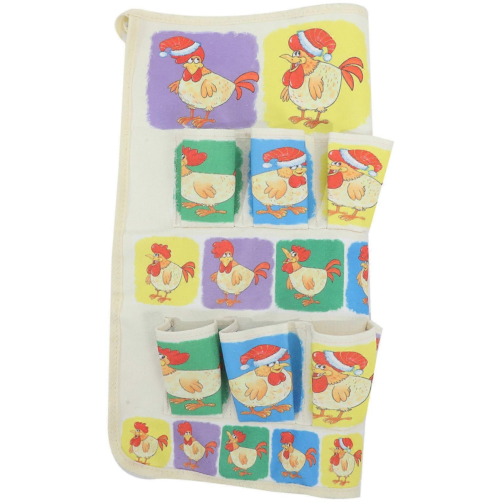 Multi Pocket Egg Apron For Kitchen Use Egg Holder 1Pack