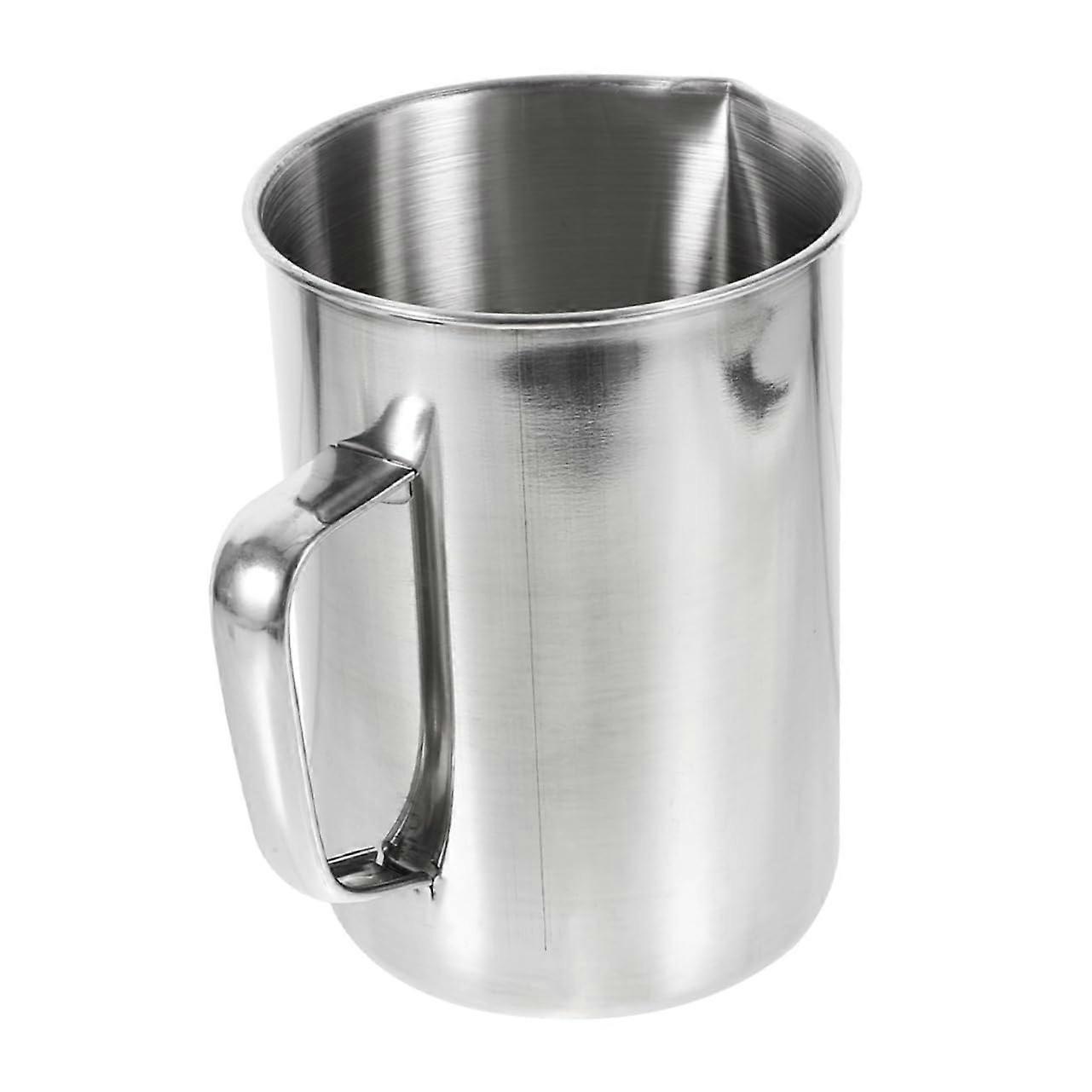 Stainless Steel Measuring Cup with Accurate Scale for Kitchen and Laboratory Use