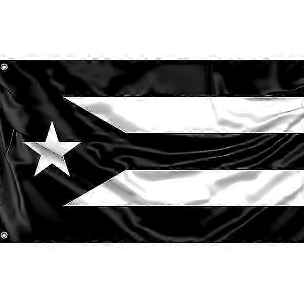 Flag Of Black Puerto Rico