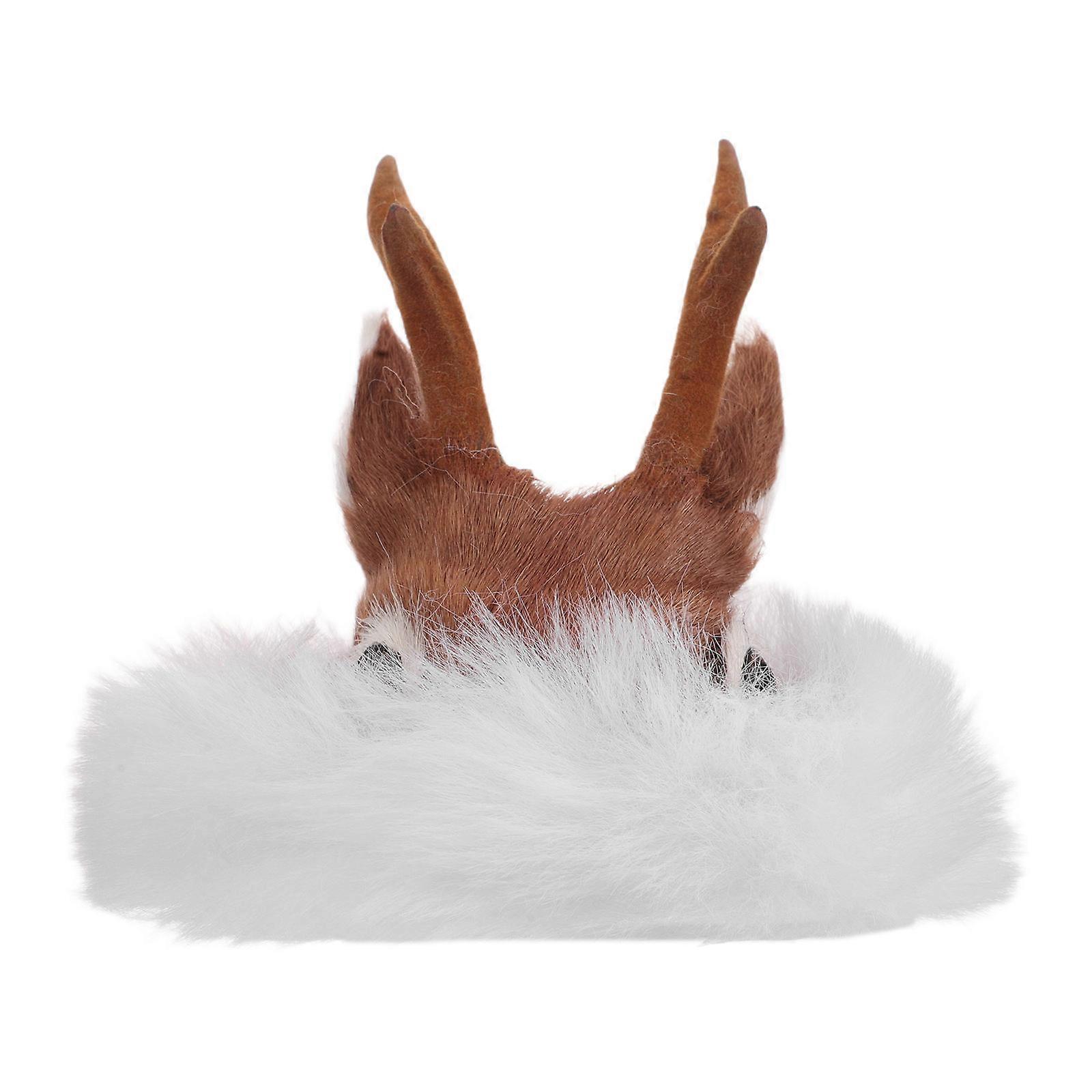 Roe Hat for Car Decoration Unique Mini Ethnic Style 4Pcs