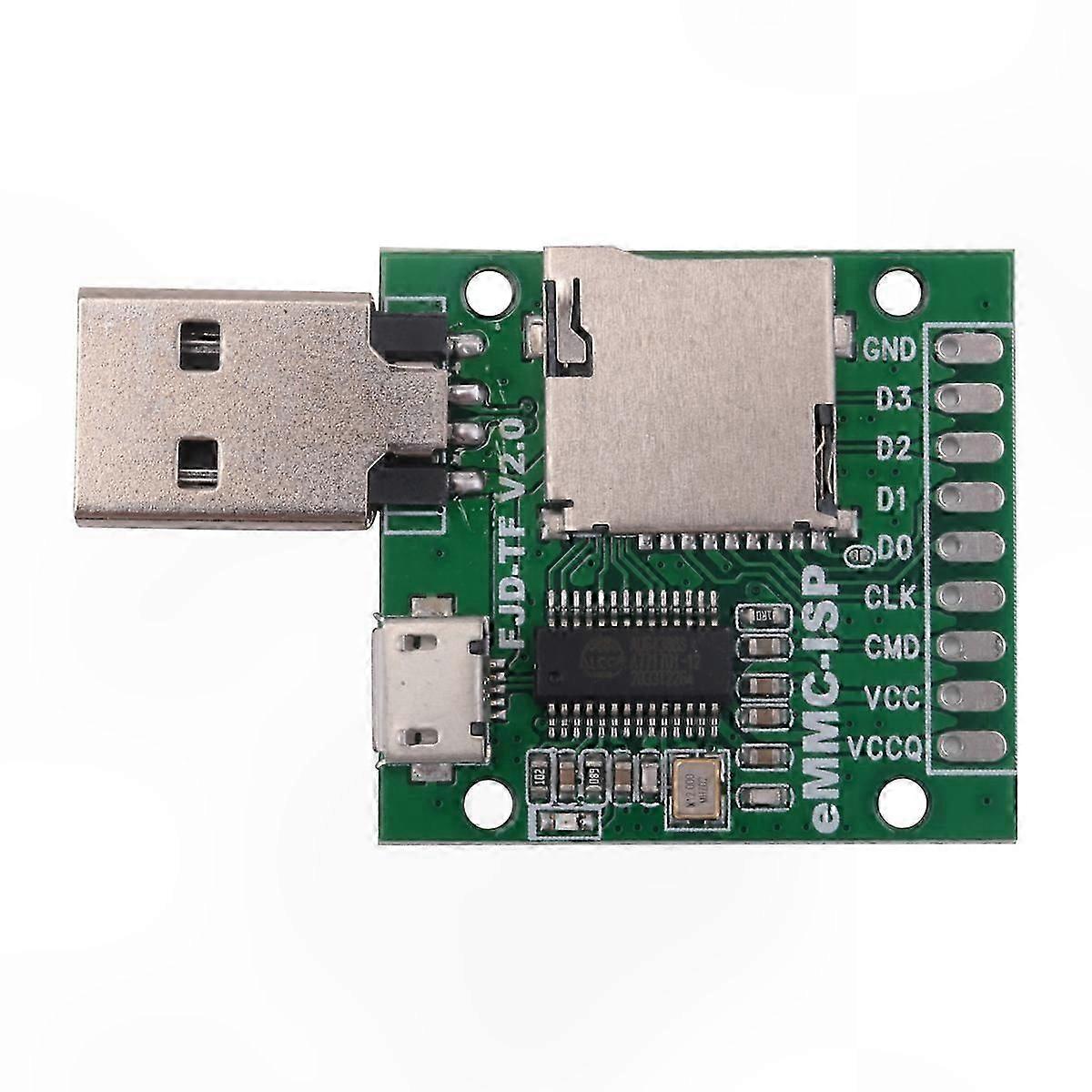 EMMC ISP Adapter Tool for Mobile Phone Repair and Flashing with Card Reader Function