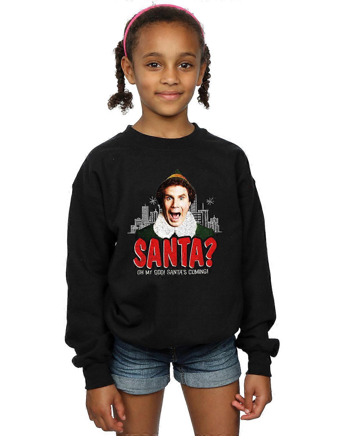 Elf chicas OMG Santa sudadera