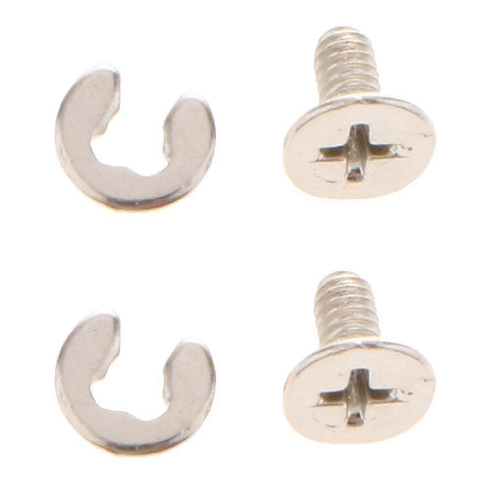 2 Pack Battery and Back Cover Replacement Screws for 3DS XL for Quick DIY