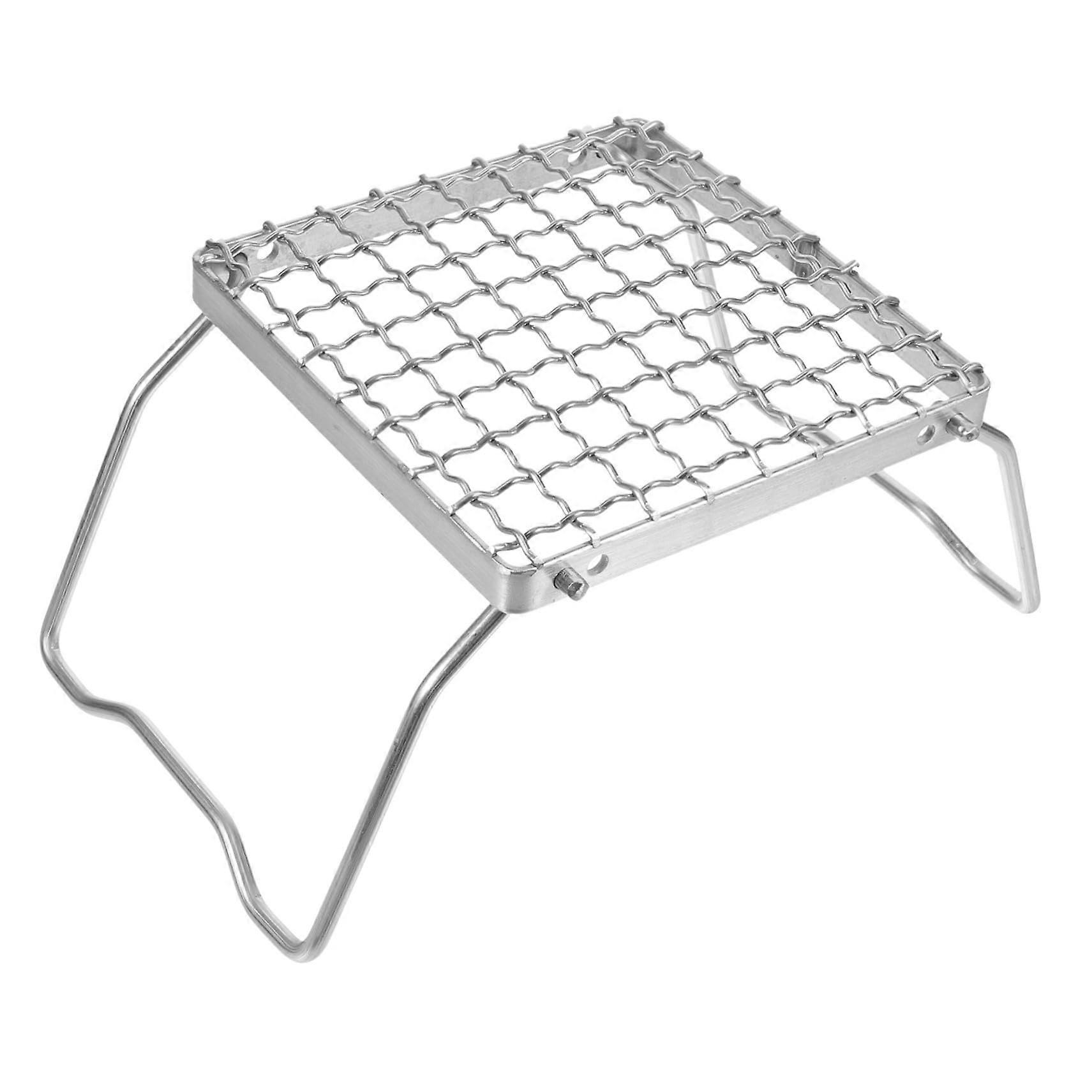 Stainless Steel Grill Rack Durable MultiPurpose Cooling and Roasting Mesh for Camping BBQ
