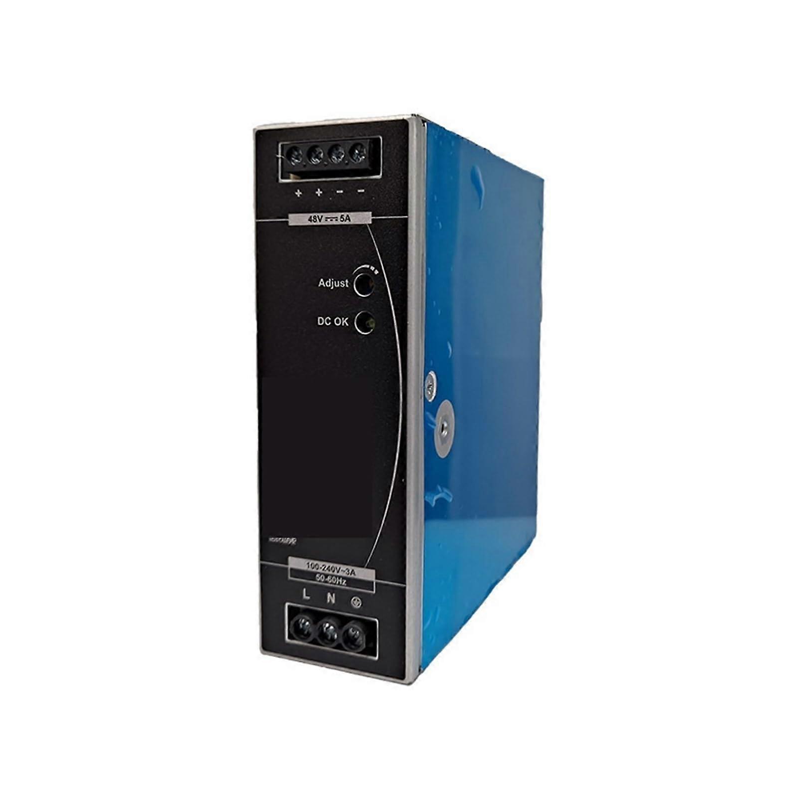 DIN Rail 48V 240W 5A Industrial Power Supply,  Efficiency, Stable Voltage Output, Adjustable