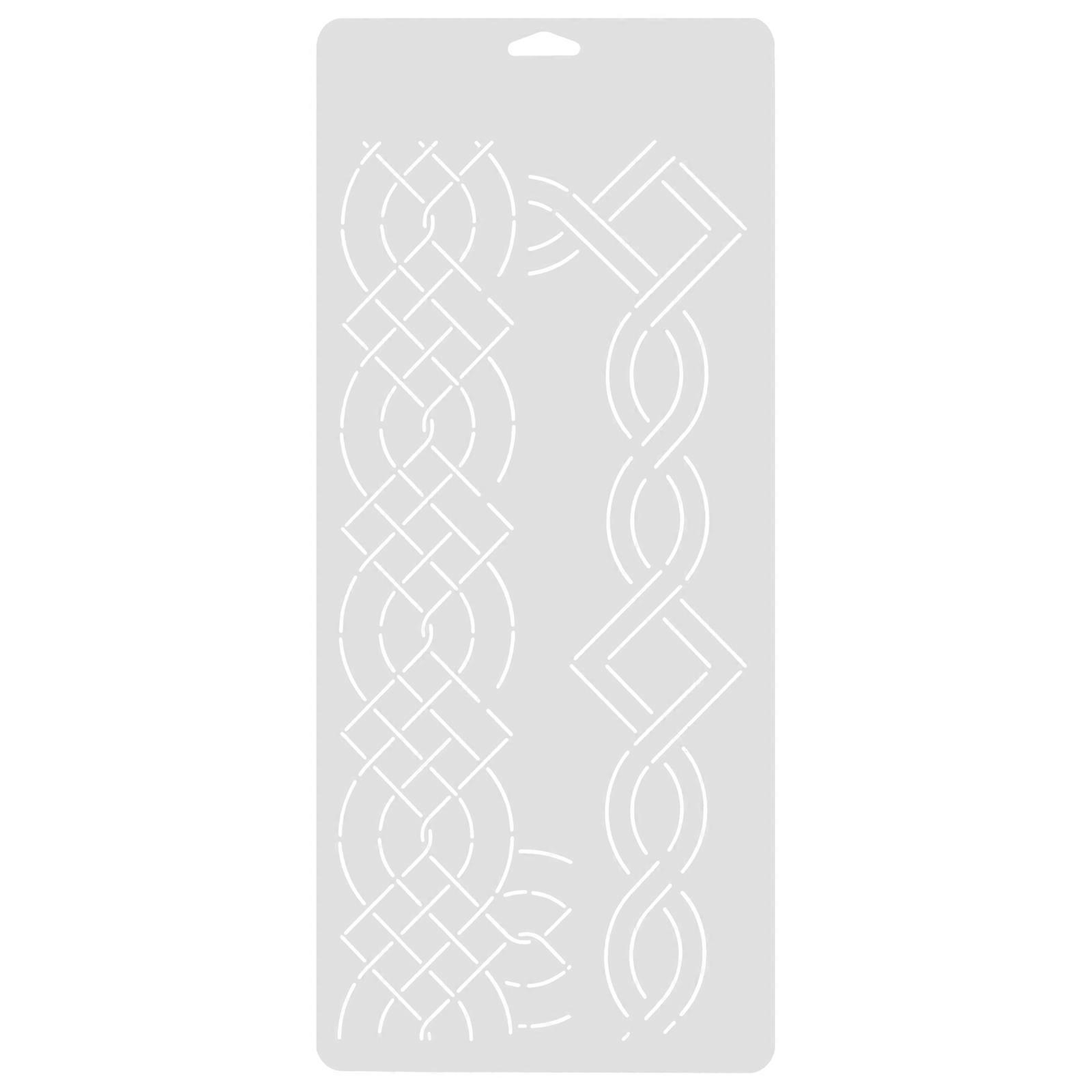 1pc Quilting Template Patchwork Embroidery Model DIY Sewing Tool