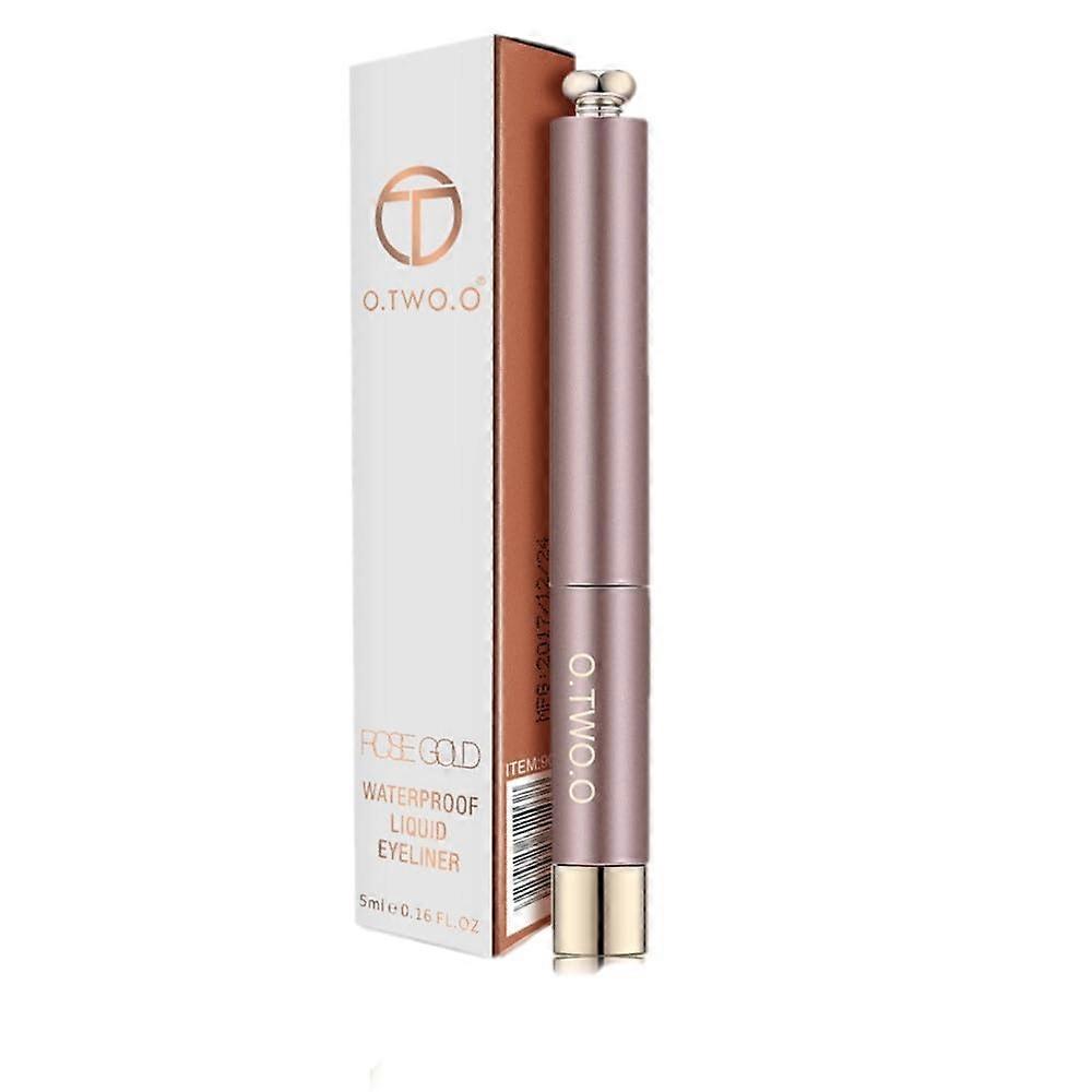 Waterproof Liquid Eyeliner with Precision Tip, Smudge Proof Long Lasting Formula, B Brush