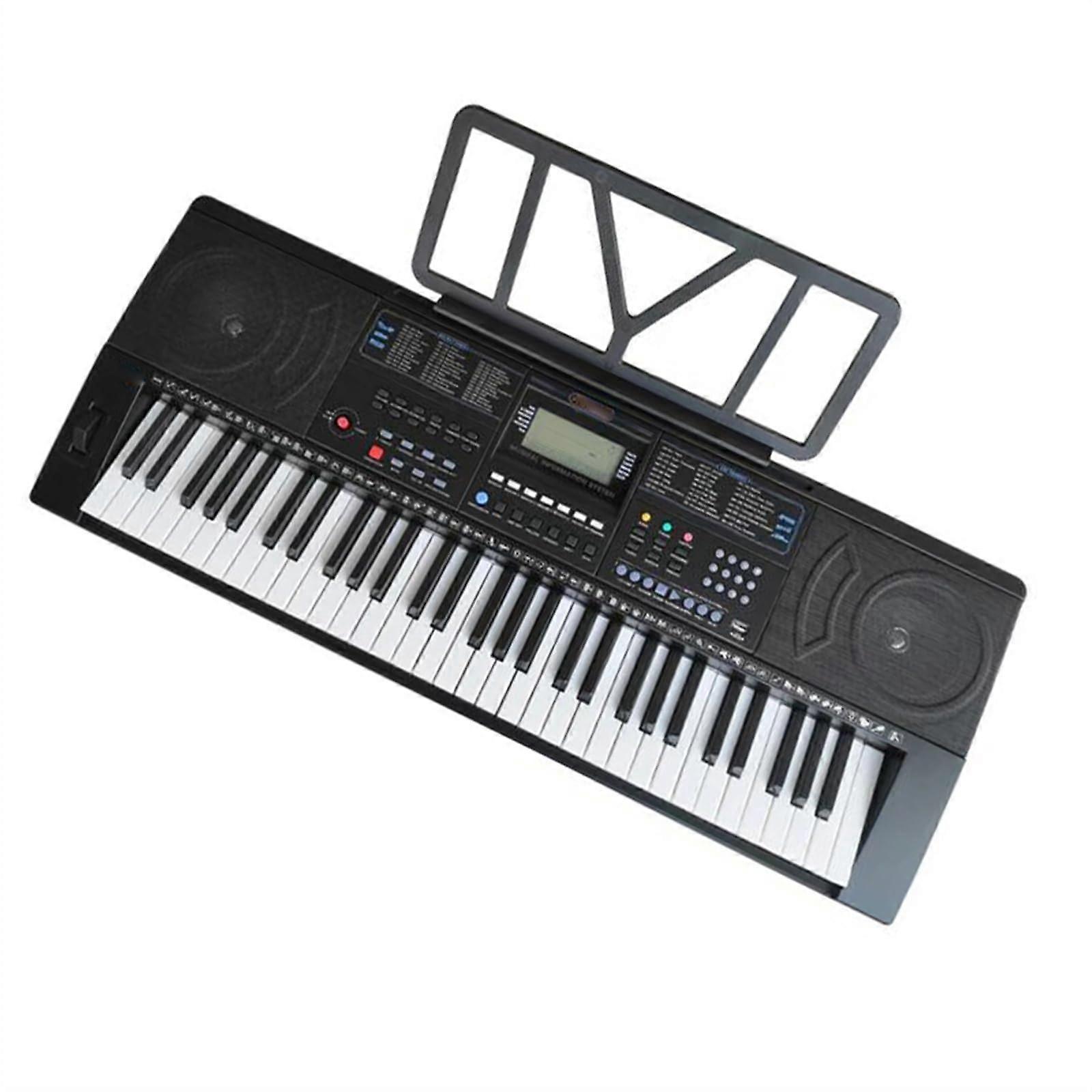61 Key Electronic Keyboard with Touch Response and USB MP3 Playback for Beginners