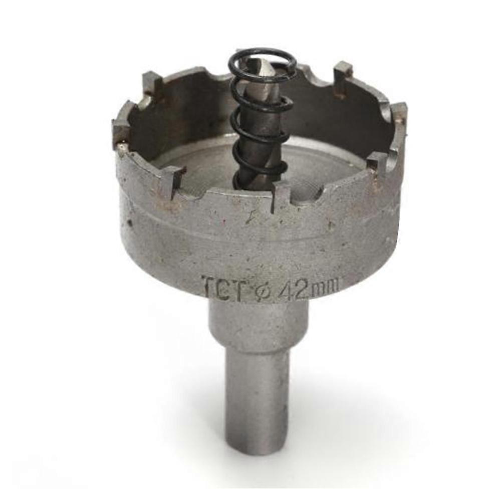 Drill Bit Hole Carbide Tip Hole Set for Woodworking 10Pcs Silver