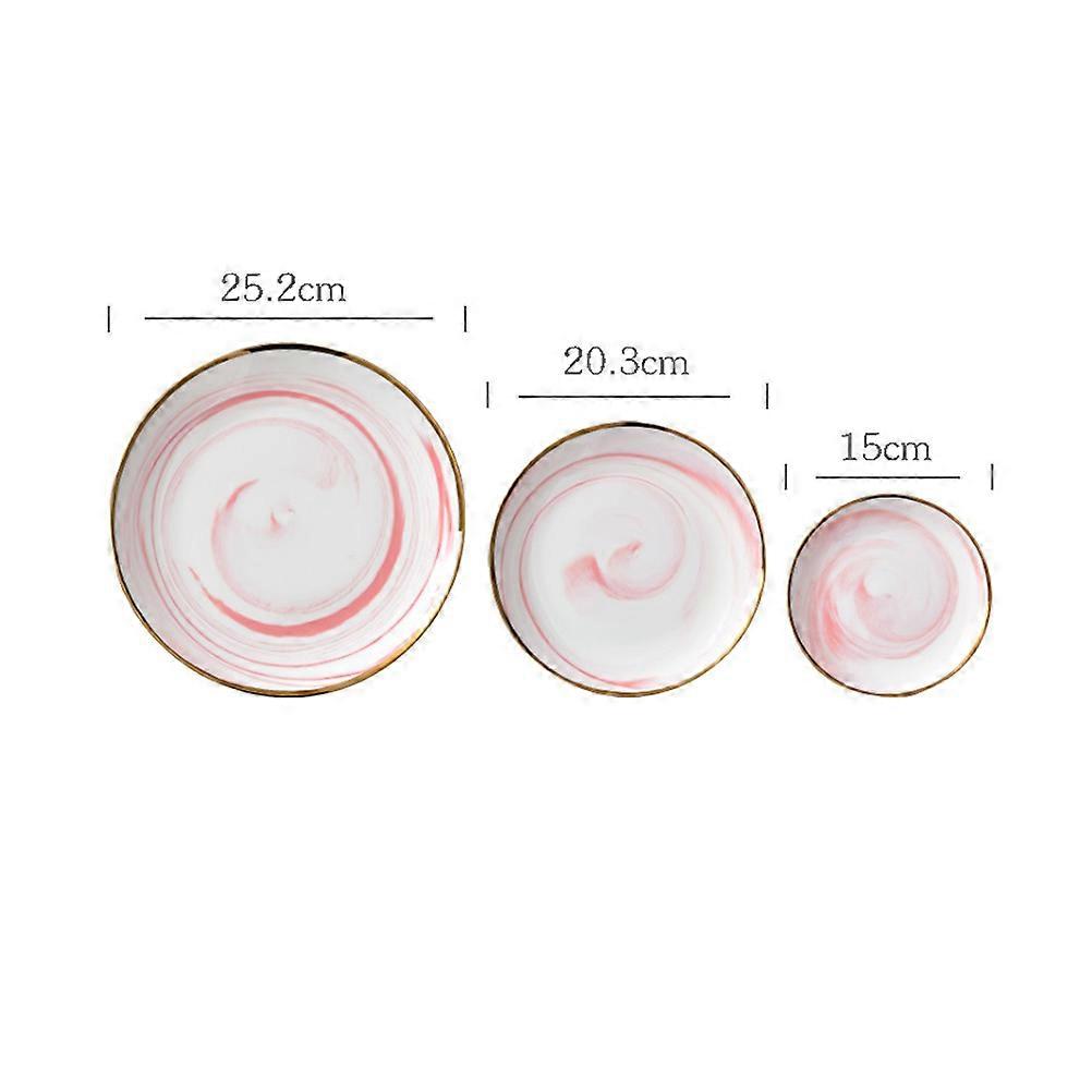 Kitchen Tableware Plate Phnom Penh Ceramic for Dish Serving 6 Inch
