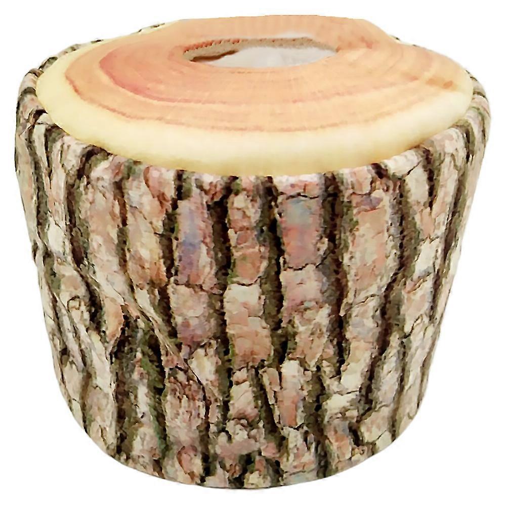 Light Brown Plush Box for Storage Use 1Pcs Creative Tissue Holder