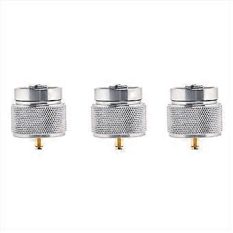 Camping Stove Adapter 1LB Propane Small Tank Input and a Lindal Valve