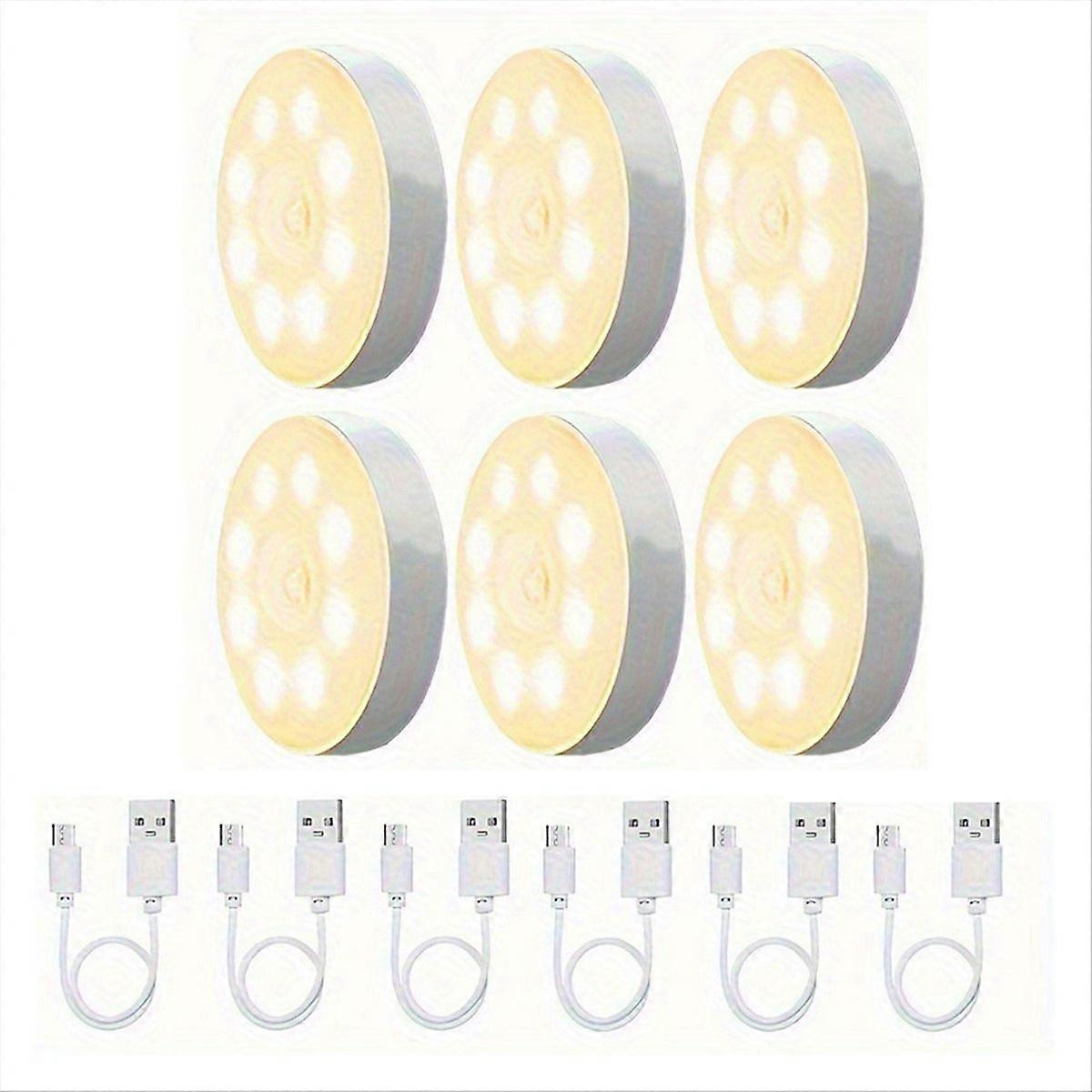 USB Rechargeable LED Motion Sensor Lights LED Indoor Closet Light,A