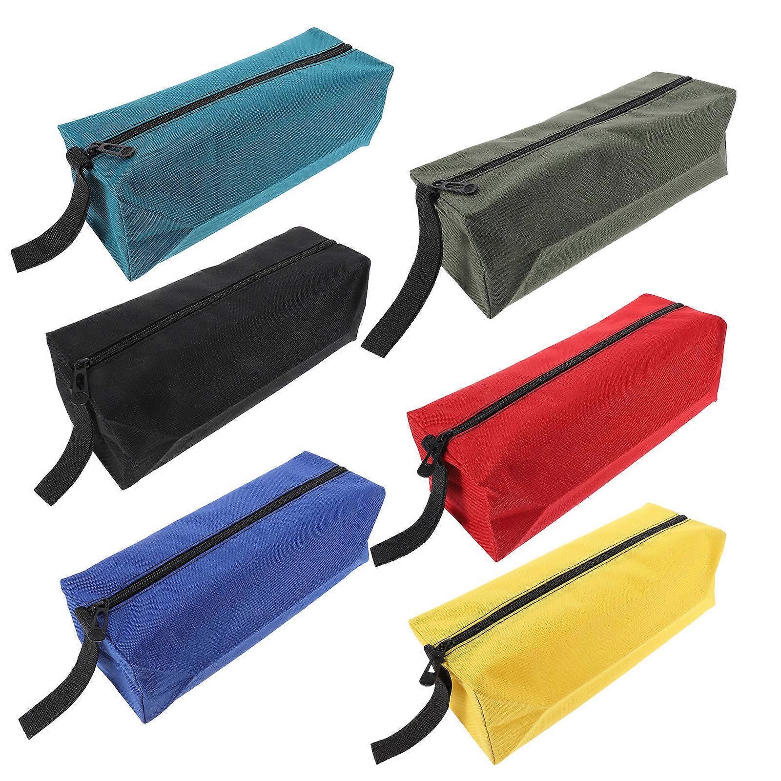 Waterproof Tool Bag Portable Tool Organizer with Zipper Closure 6Pcs Set