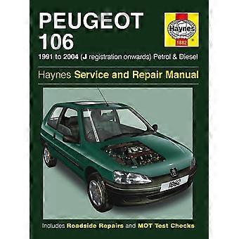 Peugeot 106 Service- und Reparatur-Handbuch (Haynes Service und Reparatur-Handbücher)
