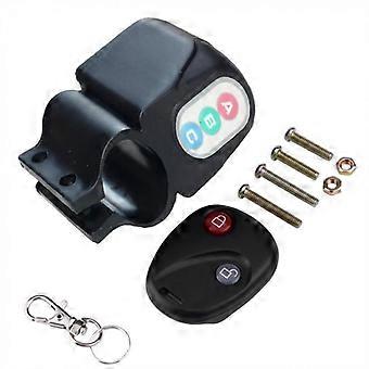 Bike Alarm Lock Remote Cnotrol Antitheft Bicycle Bike Alarm Alerter Super Loud Rainproof Burglar Alarm