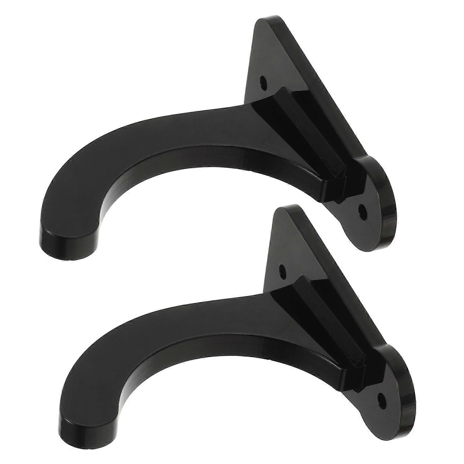 Baseball Bat Display Acrylic Wall Mount Bat Holder 2Pairs