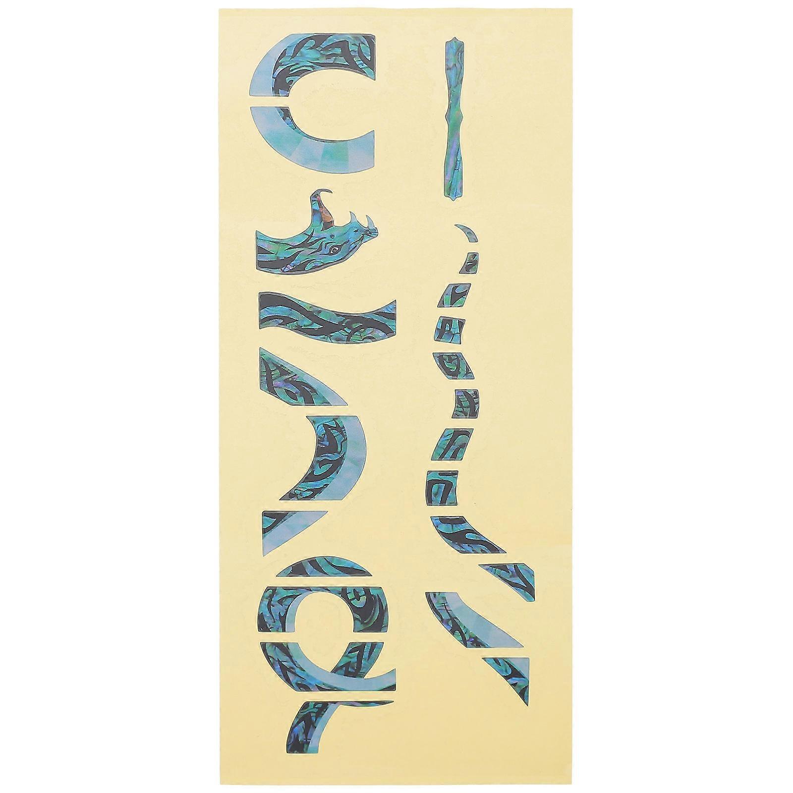 Self-Adhesive Sticker Guitar Patch Used for One Set
