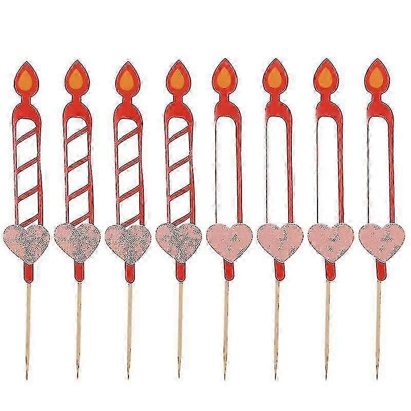 8pcs cake decorations , Cake Picks