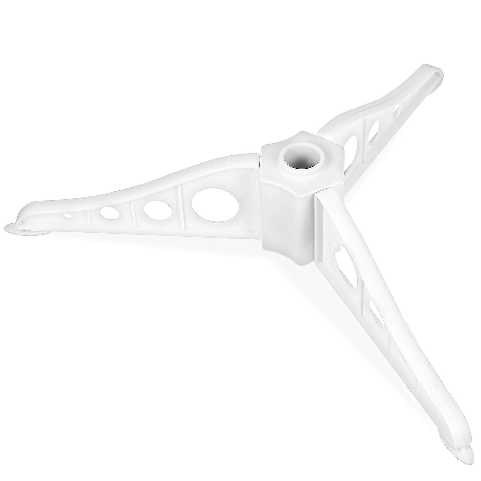 Christmas Tree Base Stand Plastic Support for Stable Fixing 2Pcs White