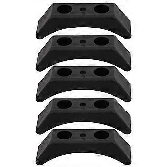 Dumbbell Rack Durable Holder for Dumbbell 25Pcs Black Storage Stands