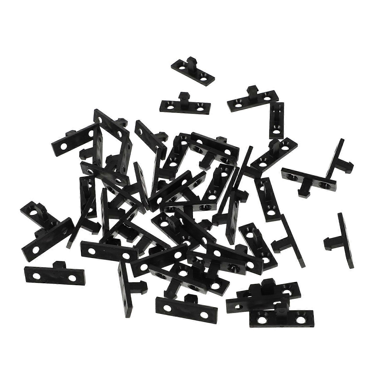 Press Buckle for Garbage Can 50Pcs Plastic Buckles Replacement