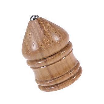 Wooden Top Gyroscope Toy for Kids Playing Brown DIY Toy