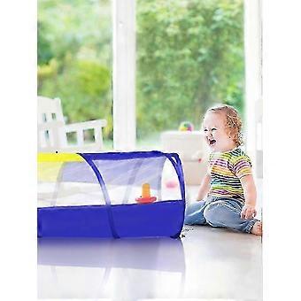 Tenda infantil grande LC de 1,8 m com passagem para engatinhar, ideal para diversão em ambientes internos e externos.