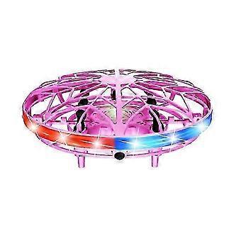 Handbediende drone voor kinderen - Gemakkelijk te besturen hoverdrone met AI-bewegingssensor, veilige mini-quadcopter met automatische hoverfunctie, 360° flip/roll, verjaardagscadeau - tfd