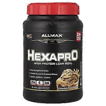 ALLMAX, Hexapro™, Magere Maaltijd met Hoog Eiwitgehalte, Chocolade Pindakaas, 907 g