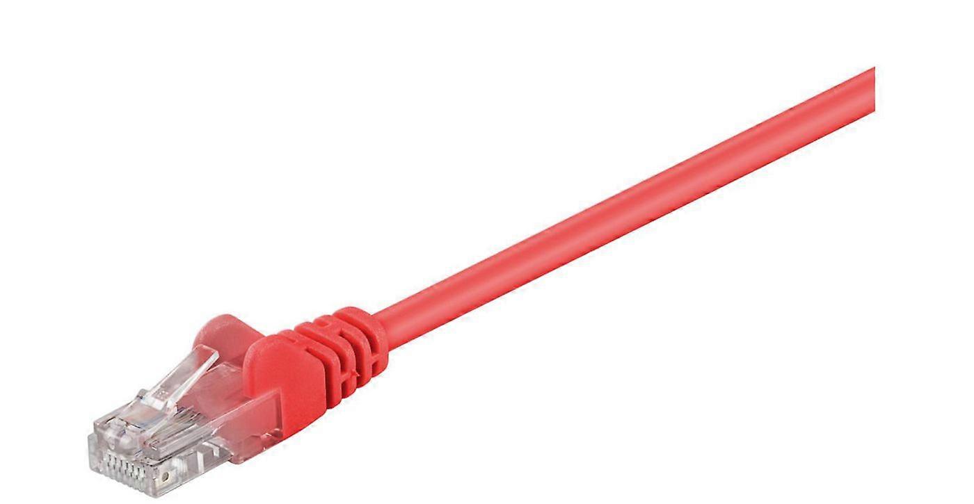 MicroConnect CAT5e U/UTP Network Cable 3m Red