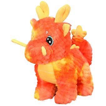 Valentinstagsgeschenke für Kinder: Drachenjahr-Puppe, buntes Glücksdrachen-Plüschtier, realistische Drachenpuppe, Kissenpuppe, Neujahrsgeschenk, Geburtstagsgeschenk