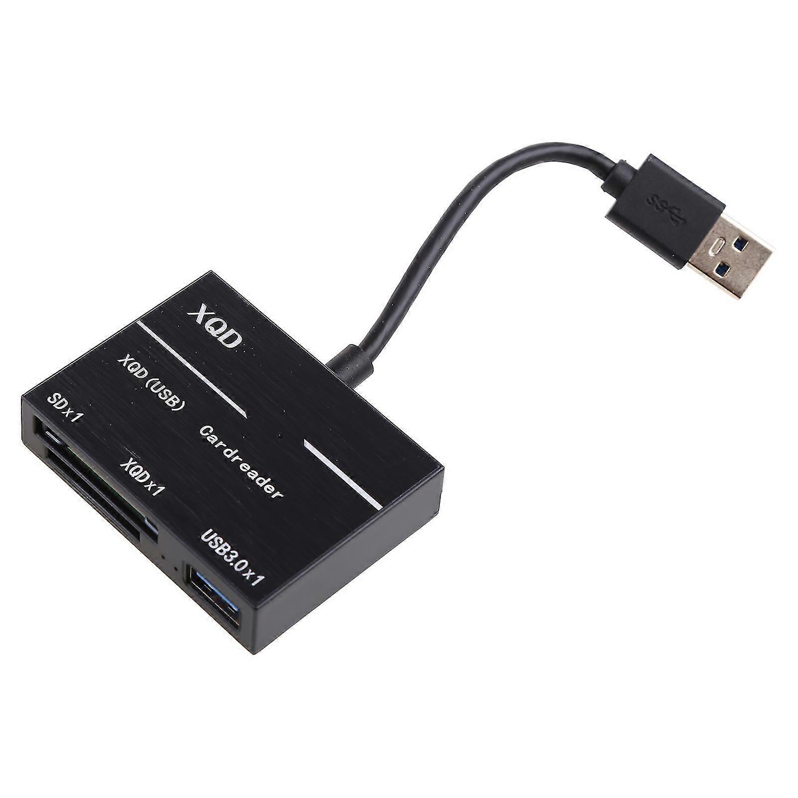 Mini Usb3.0 Hub Ms/sd/m2/tf Card Reader Combo 2in1 High Speed Multi Usb Ssd