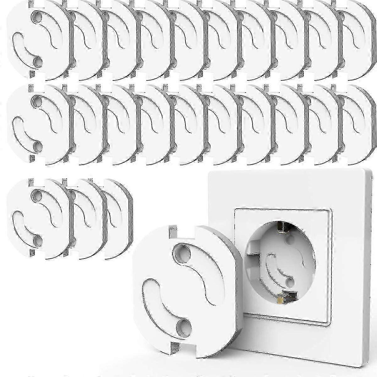 Deleycon 20x Childproofing For Sockets And Socket Strips