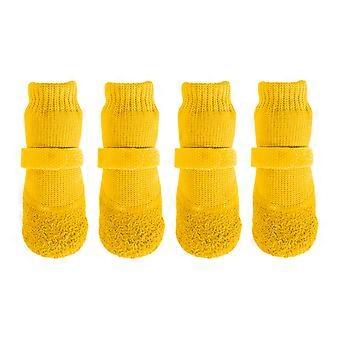 Small Dog Paw Protectors – Thickened Wear-Resistant Soles – for Outdoor Adventures
