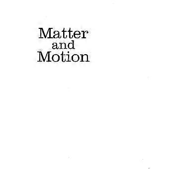 Matter and motion