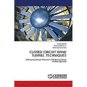 Closed circuit wind tunnel techniques enhancing design precision with recirculating airflow systems