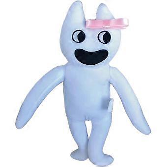 Brinquedo de pelúcia, boneca de pelúcia, brinquedo de pelúcia para o Natal de Ação de Graças, jogo de pelúcia dos desenhos animados bichos de pelúcia para crianças fãs (branco)