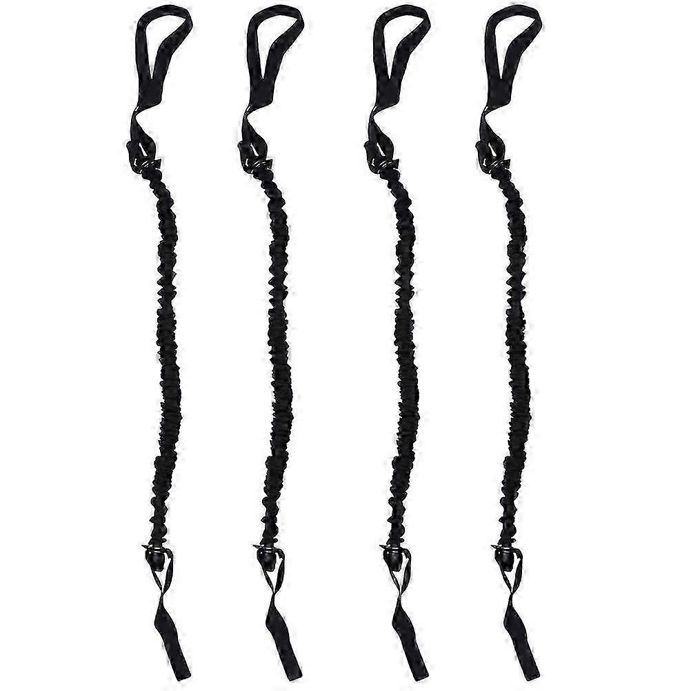4Pcs Ab Roller Pull Ropes Abdominal Wheel Pull Ropes Ab Muscle Training Bands