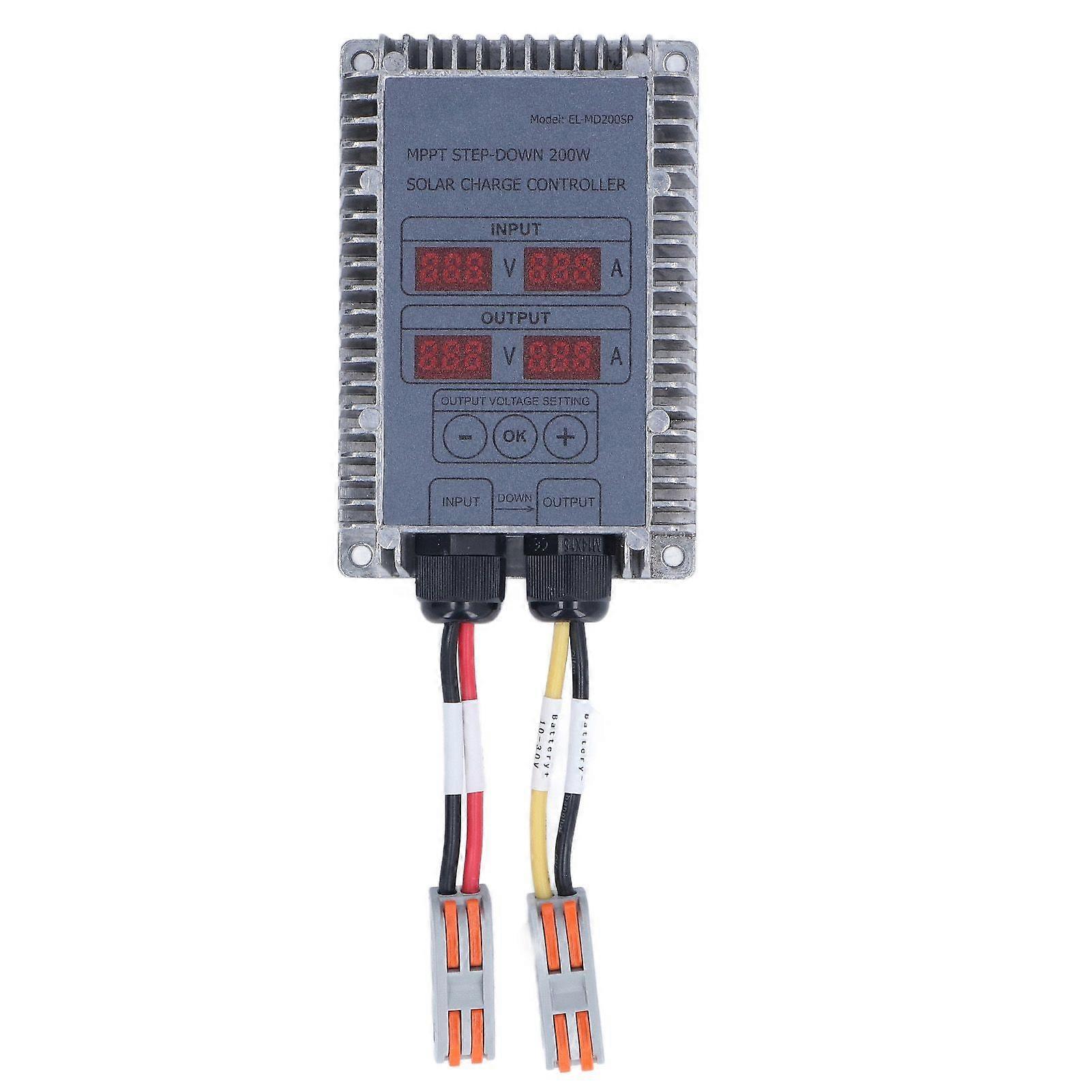 Solar Charge Controller MPPT Buck Charging 1030V Adjustable Control for Battery 200W