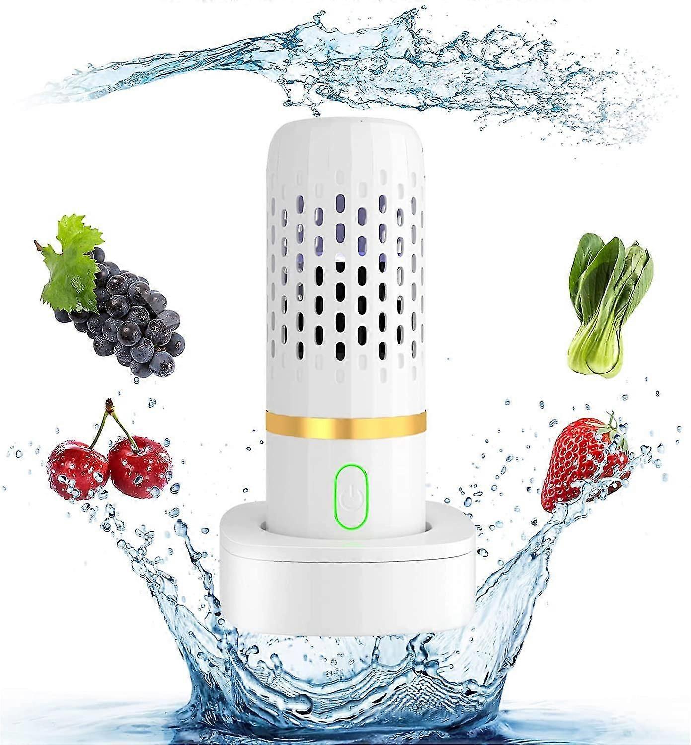 USB Wireless Fruit and Vegetable Cleaning Machine - Portable Fruit Cleaner Device