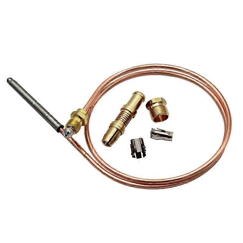 Brass Temperature Sensor Wire Thermocouples Multi Functional Device Heat Resistant Probe Suitable for Baking Bread Cake