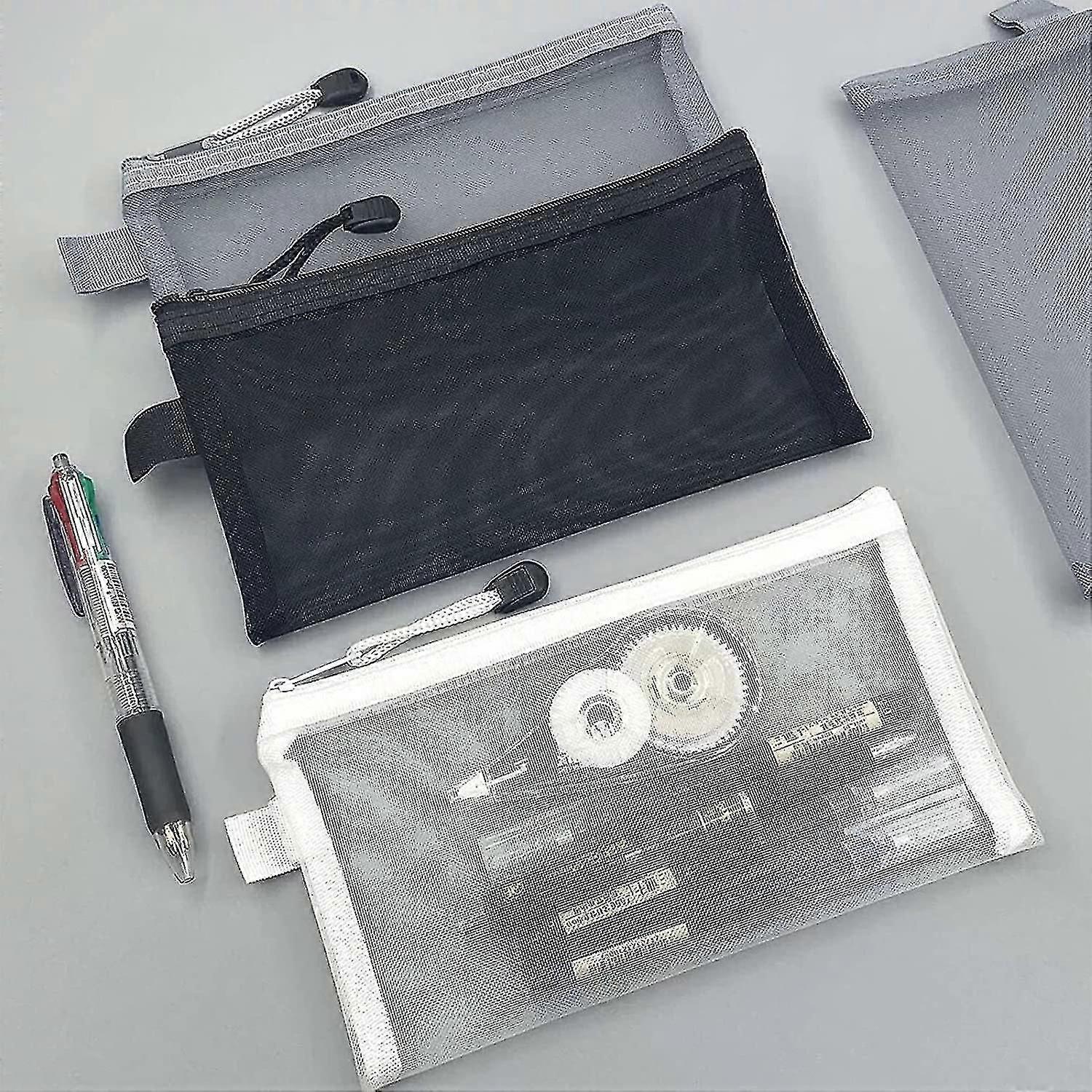 Large Clear Pencil Case(a6/7.5*4.4'')