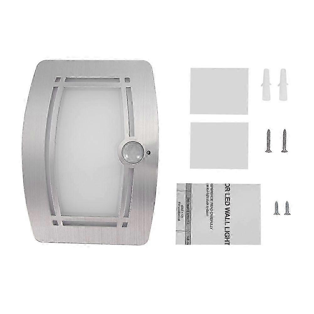 Induction Sensor LED Warm Light Bedside Corridor Night Light Wall Lamp
